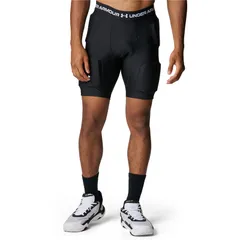 underarmour(アンダーアーマー) 53UA HEATGEAR PAD SHORTS バスケットインナーパンツ&タイツ (6001290-001)、BLK