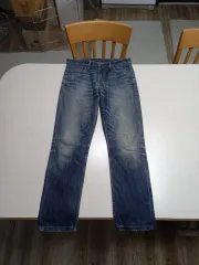 30 リーバイス511 ジップ ストレート 約骨盤 ウォッシュ ストレッチ スリム ストレート ジーン 30-192