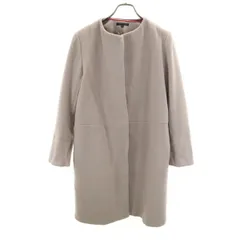 TOMMY HILFIGER トミーヒルフィガー ウールコート M ピンクグレー レディース 古着