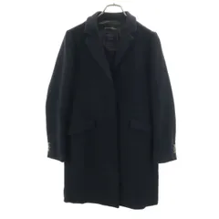 green label relaxing グリーンレーベルリラクシング チェスターコート 38 ネイビー ユナイテッドアローズ レディース 古着