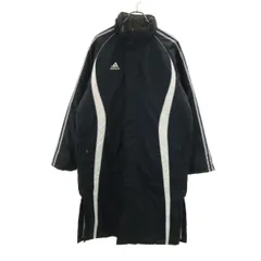 adidas NEO アディダスネオ ベンチコート S ブラック 中綿 メンズ 古着のサムネイル