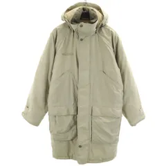 Columbia コロンビア アウトドア コート S クリーム系 メンズ 古着