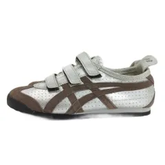 オニツカタイガー Onitsuka Tiger THL4A1 MEXICO 66メキシコ 66 ベルクロ 25cm シルバーカラー 250925E ■GY51