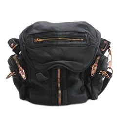 アレキサンダーワン ALEXANDER WANG レザー リュックサック ショルダーバッグ ブラック ■TCのサムネイル