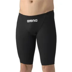 arena(アリーナ) レ-シングスパツツ(ハ-フレツグ) 水泳水着M コウニン (as6src23m-bkbk)、ブラック/ブラック