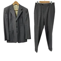 PaulSmith(ポールスミス) シングルスーツ メンズ - グレー×ベージュ ストライプ