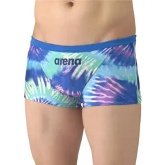 arena(アリーナ) トレ-ニングスパツツ(シヨ-トレツク 水泳水着M 非公認 (as6swm14m-grpp)、グリーン/パープル