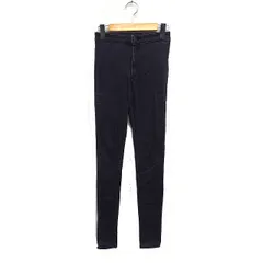 クラネ CLANE デニム ジーンズ スキニー 無地 コットン 綿 1 ブラック 黒 /FT39