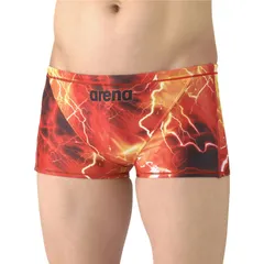 arena(アリーナ) トレ-ニングスパツツ(シヨ-トレツク 水泳水着M 非公認 (as6swm29m-ylor)、イエロー/オレンジ