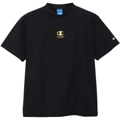 champion(チャンピオン) SHORT SLEEVE SHIRT バレー半袖Tシャツ (c3dvc27-090)、ブラック