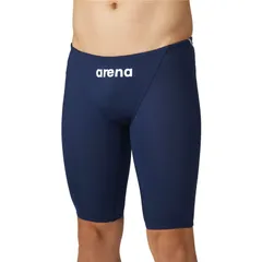 arena(アリーナ) レ-シングスパツツ(ハ-フレツグ) 水泳水着M コウニン (as6src23m-nvwh)、ネイビー/ホワイト