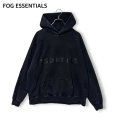 FEAR OF GOD  SIXTH COLLECTION ESSENTIALS エッセンシャルズ スウェット パーカー 傑作 黒 ブラック BLACK メンズ L 綿 街着 デート 冬服 ストリート フィアオブゴッド フーディー オーバーサイズ