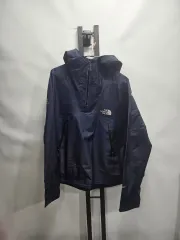 THE NORTH FACE ザノースフェイス アノラック（アノラック） ウィンドブレーカー ハイベント ミドルロゴ ジャケット ネイビー m