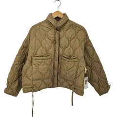 ザラ ZARA キルティング パフジャケット レディース import：L 