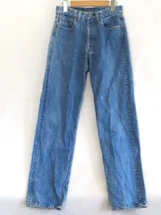 【224688】Levi's リーバイス  レア　ボア付き 501 90s　デニムパンツ　ジーンズ　ストーンウォッシュ 501-0113 ブルー