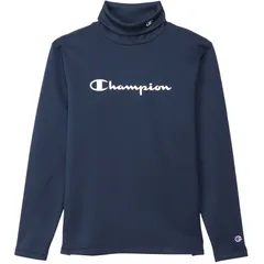 champion(チャンピオン) TURTLE NECK ゴルフロングTシャツ M (c3cg408-370)、ネイビー