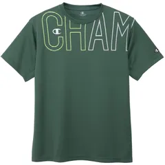 champion(チャンピオン) SHORT SLEEVE T-SHIRT バレー半袖Tシャツ (c3dv317-560)、モスグリーン