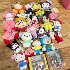 サンリオ クレヨンしんちゃん 星のカービィ キーホルダー ぬいぐるみ まとめ 3点