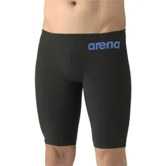 arena(アリーナ) レ-シングスパツツ(ハ-フレツグ) 水泳水着M コウニン (as6src12m-bkbl)、ブラック/ブルー