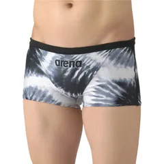 arena(アリーナ) トレ-ニングスパツツ(シヨ-トレツク 水泳水着M 非公認 (as6swm14m-whbk)、ホワイト/ブラック