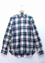 【223576】GITMAN BROS. ギットマンブラザーズ  ボタンダウン 長袖シャツ チェック柄 USA製 メンズ  ・15.5