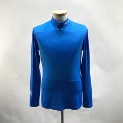 CASTELBAJAC カステルバジャック メンズインナーTシャツ ブルー 最高 M ヴィンテージ