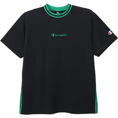champion(チャンピオン) SHORT SLEEVE T-SHIRT バスケット半袖Tシャツ (c3db350-090)、ブラック