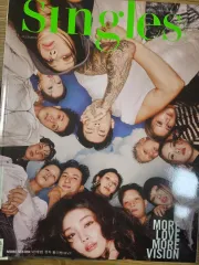 シングルズ 12月号 朴載範 デニム 雑誌 マガジン Magazine