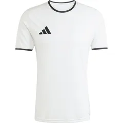 adidas(アディダス) 61 ENTRADA26シャツ サッカーゲームシャツ (ea665-jz2508)、WHT/BLK