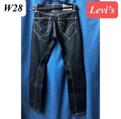 【廃盤レア】リーバイス　エンジニア　立体裁断　デニム　ジーンズ　W28