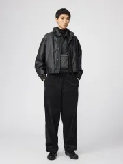 UNIQLO U(ユニクロユー) コーティング ショート ブルゾン XL