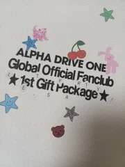 (キャンディなし シンプル開封品) アルファ OVERDRIVE ONE グローバルファンクラブギフト グッズ