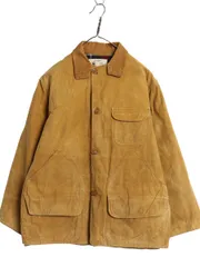 【お得なクーポン配布中!】 60s USA製 モンゴメリーワード ダック ハンティング ジャケット メンズ M / ヴィンテージ フランネル ライナー カバーオール ブルゾン 茶