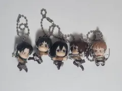 進撃の巨人リヴァイ、ミカサ、エレン、サシャ、ジャン・キルシュタイン SWING ガチャ キーホルダー まとめ