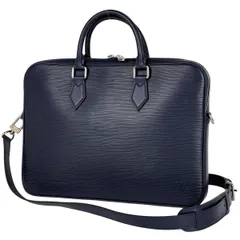 【極美品】ルイヴィトン エピ ダンディ ビジネスバッグ 2way A4可ネイビー 在庫一掃】 ルイ・ヴィトン Louis Vuitton ダンディ ブリーフケース MM