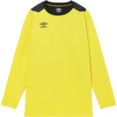 umbro(アンブロ) 長袖GKシヤツ サッカーゲームシャツ (uf5fls01ma-yl00)、イエロー
