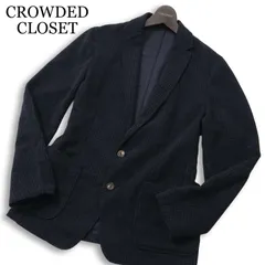 CROWDED CLOSET メンズビギ 秋冬 ストレッチ★ 千鳥格子風 テーラード ジャケット Sz.3 メンズのサムネイル