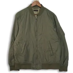 UNIQLO ユニクロ 秋冬 ストレッチ★ MA-1 フライト ジャケット ブルゾン Sz.XL メンズ