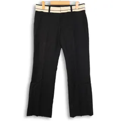 URBAN RESEARCH アーバンリサーチ 秋冬★ ストライプ スラックス パンツ Sz.38 メンズ 黒