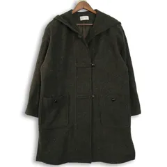 Lat.35°N. ラットサンジュウゴドエヌ 秋冬★ ミックス調 ダッフル コート Sz.44 レディース