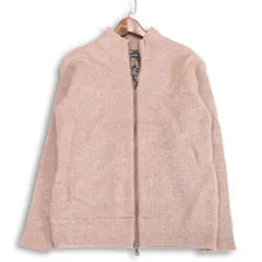 UNION STATION ユニオンステーション メンズビギ 秋冬 ニット★ ジップ ブルゾン カーディガン 羽織り Sz.L メンズのサムネイル