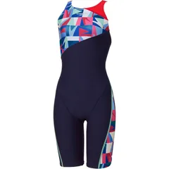 speedo(スピード) BOOMーG T-KNEE 水泳水着W 非公認 (stw12605-re)、レッド