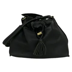 Beaure(ビュレ) ショルダーバッグ - 黒 巾着型 レザー