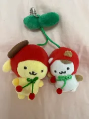 ポムポムプリン マフィン さくらんぼ キーホルダー