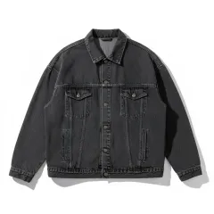 アメリカ製 ヴィンテージ ブラック デニム ジャケット XXL