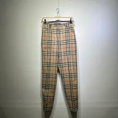 正規品) BURBERRY バーバリー チェックパターン ズボン 出品