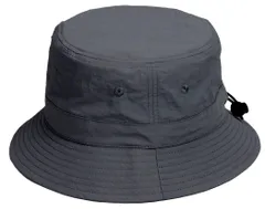 [Laquest] バケットハット ポリエステル 春 夏 秋 （最大64cm） あご紐付き メンズ／レディース 薄手 バケハ 撥水