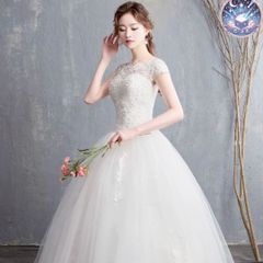 新品 未使用 リボンのデザインが可愛くゴージャスオフショルイブニング