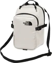 ザ・ノース・フェイス THE NORTH FACE アウトドア ボルダーミニショルダー メンズ レディース ポーチ バッグ かばん 自立 ショルダーベルト収納可能 2WAY 背面ポケット シンプル 出し入れスムーズ  NM72358 WD ホワイトデューン