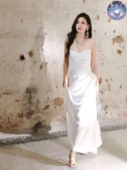 新品 未使用 ウェディングドレス レディースドレス チューブトップドレス　パーティードレス